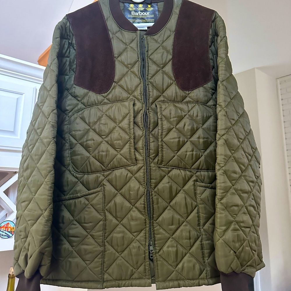 VINTAGE Barbour Sutherland quilted coat